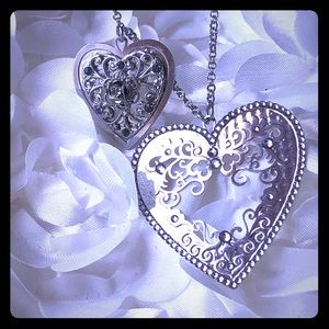 FINAL SALE ⚠️ Leetal K Double Heart Necklace